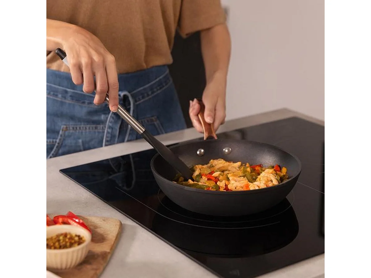 Sartén Cecotec Polka Fantasy 20 Bucket Golden aluminio forjado oro rosa Ø20 cm