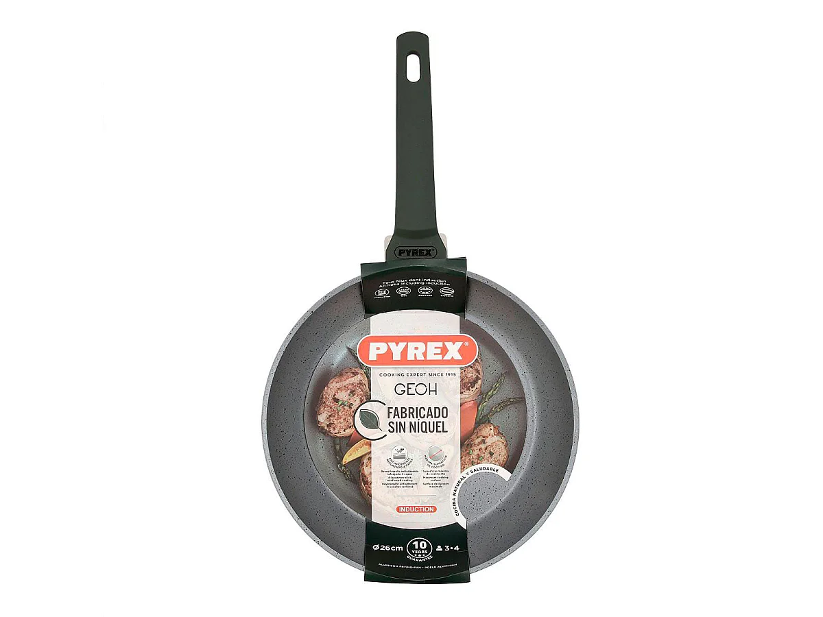 Sartén Geoh Pyrex aluminio forjado gris Ø26 cm