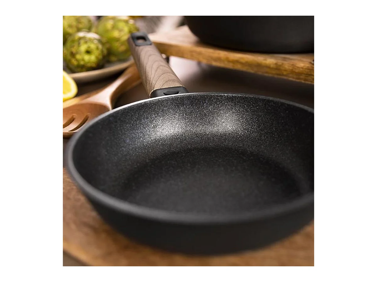 Sartén Cecotec Polka Excellence 24 Bucket Force aluminio fundido negro Ø24 cm