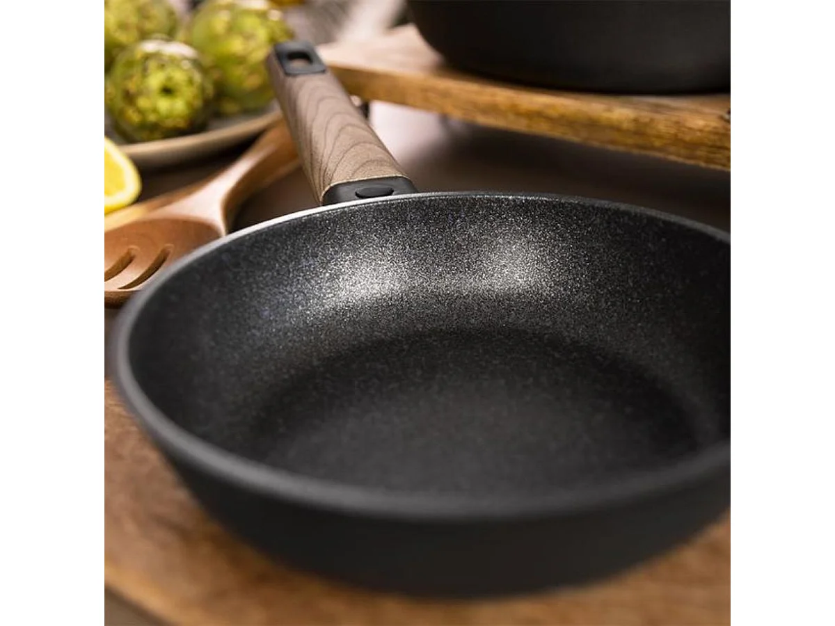 Sartén Cecotec Polka Excellence 20 Bucket Force aluminio fundido negro Ø20 cm