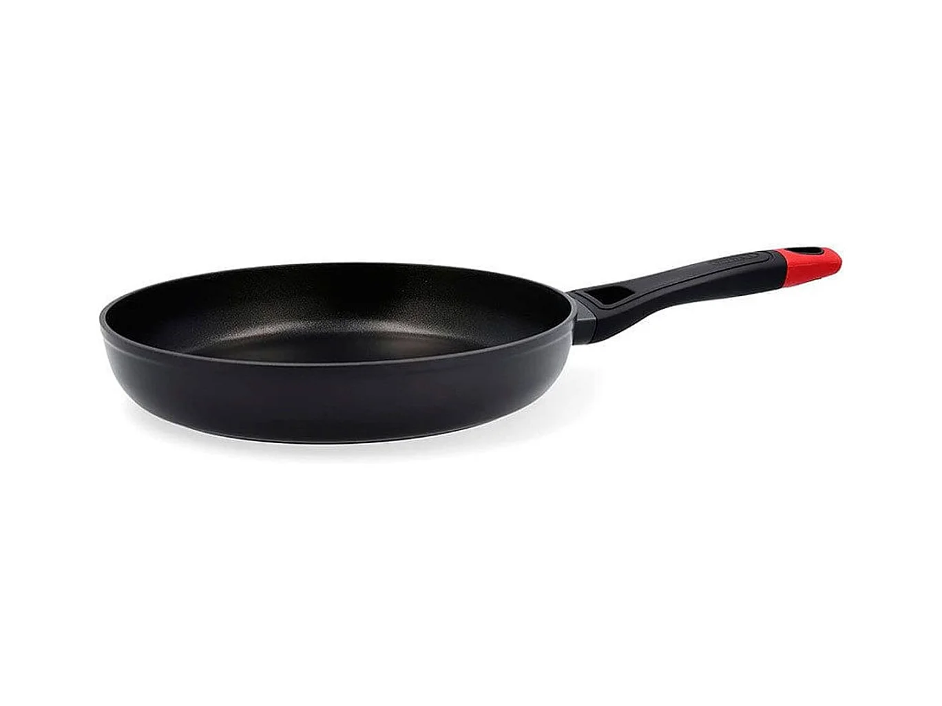 Sartén Óptima+ Pyrex aluminio forjado negro/rojo Ø24 cm
