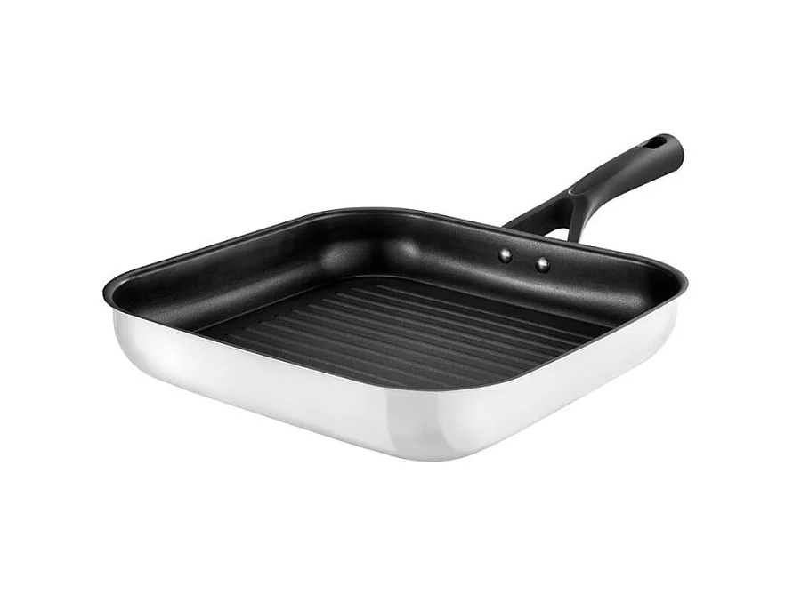 Asador Expert Pyrex acero inoxidable 10x30x49 cm