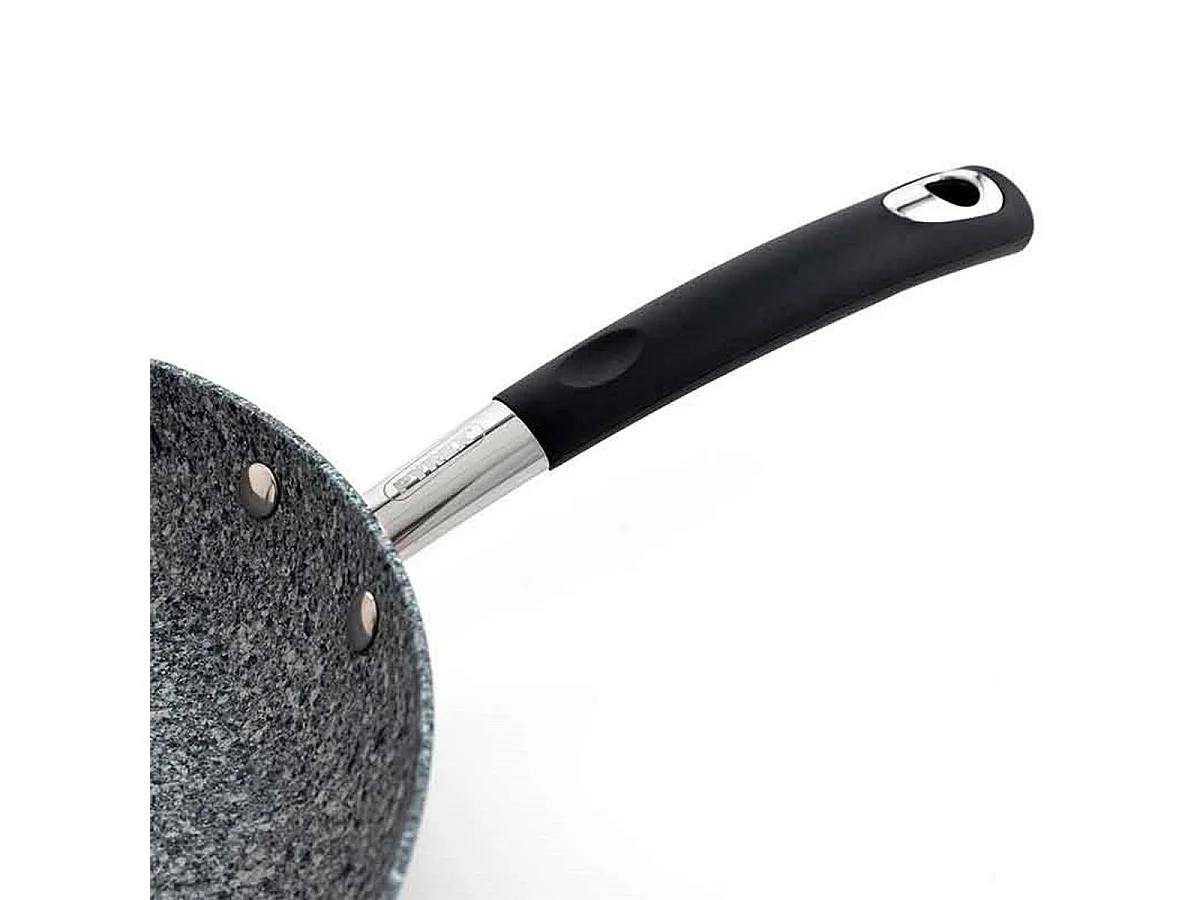 Sartén Artic Pyrex aluminio estampado antiadherente tricapa negro Ø26 cm