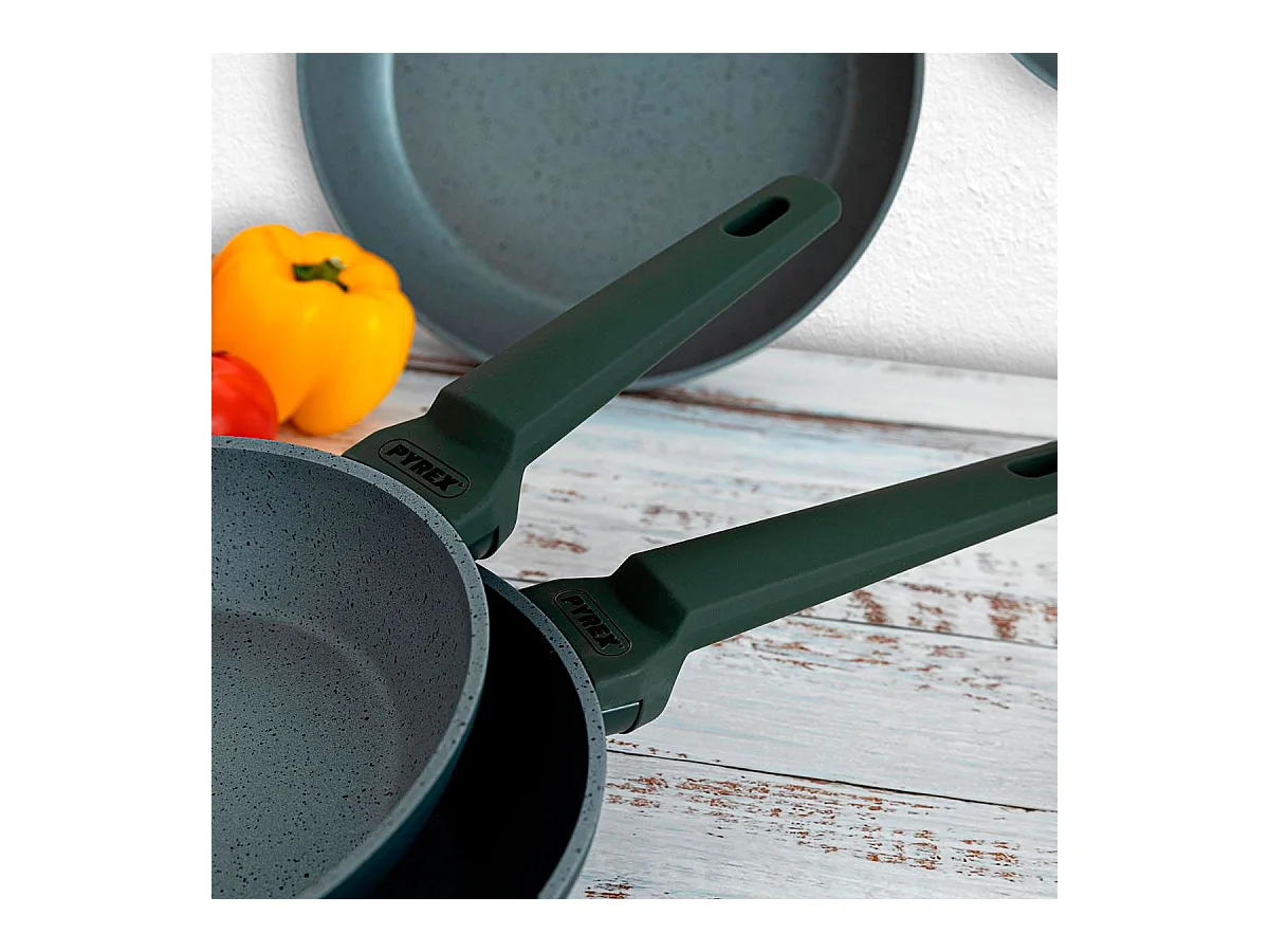 Sartén Geoh Pyrex aluminio forjado gris Ø24 cm