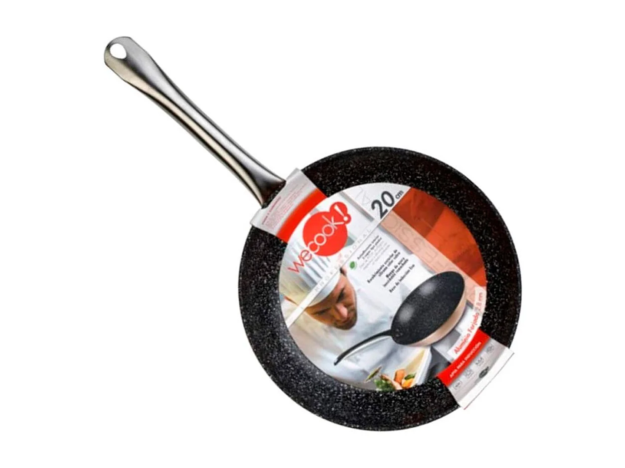 Sartén honda Wecook aluminio forjado profesional Ø20 cm