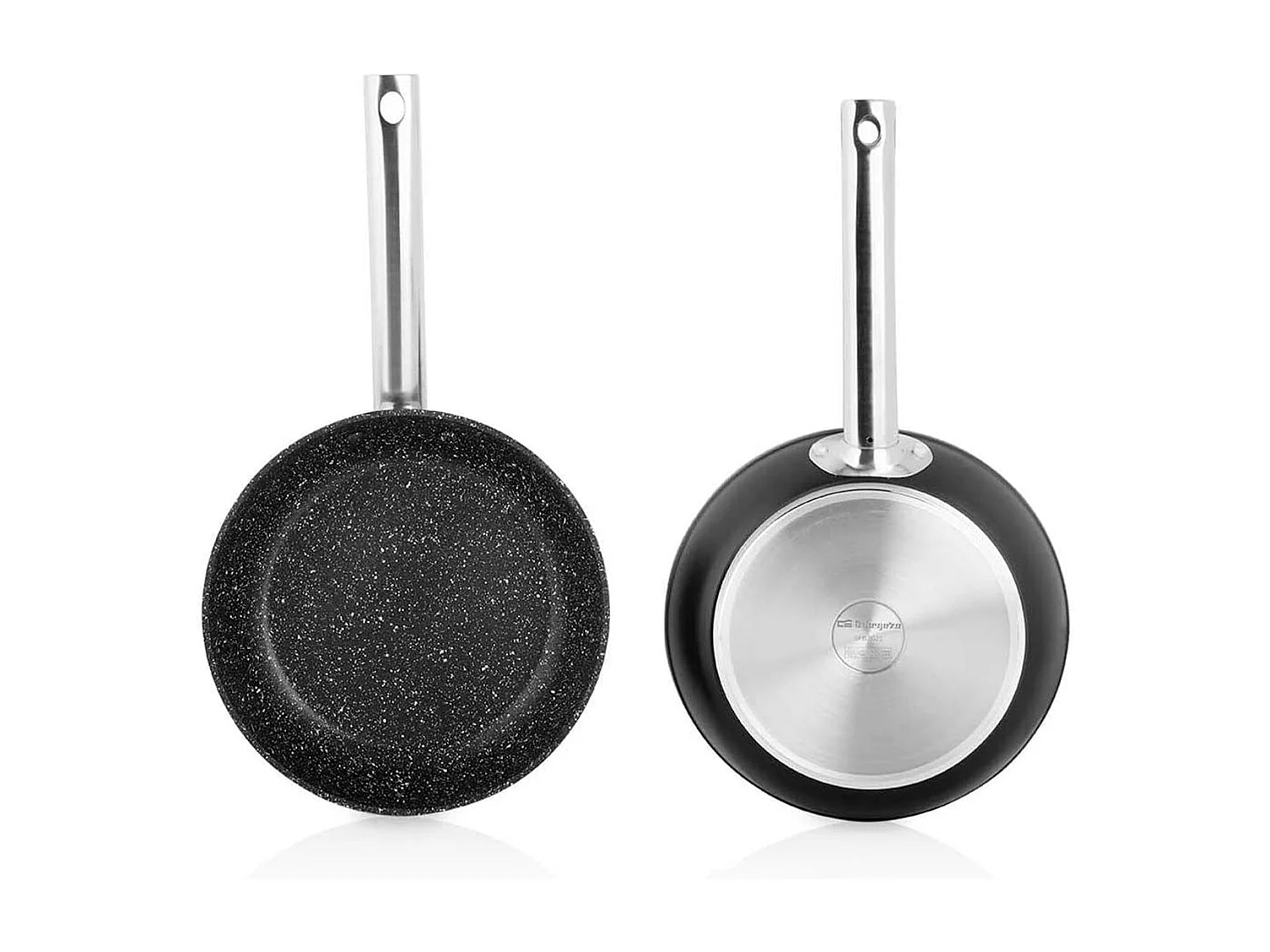 Sartén Orbegozo SFB 90 aluminio forjado fondo Full Induction negro 28 cm