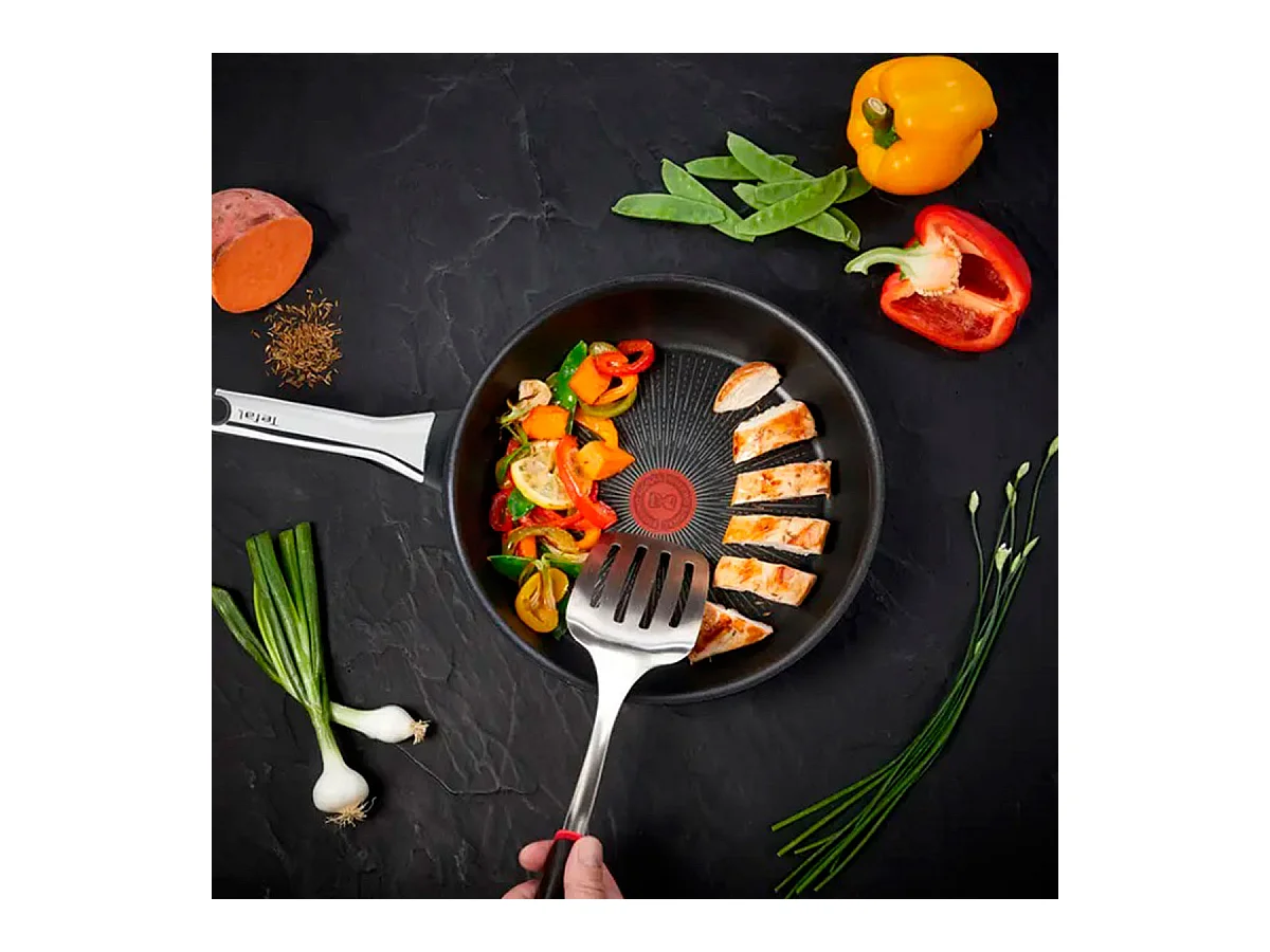 Sartén Excellence Tefal revestimiento antiadherente sistema Thermo-Fusion+ negro 20 cm