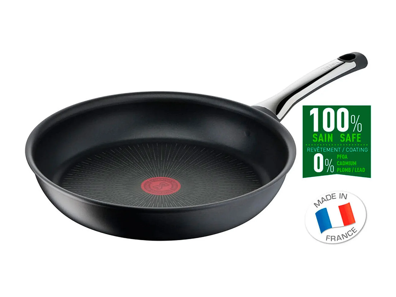 Sartén Excellence Tefal revestimiento antiadherente sistema Thermo-Fusion+ negro 20 cm