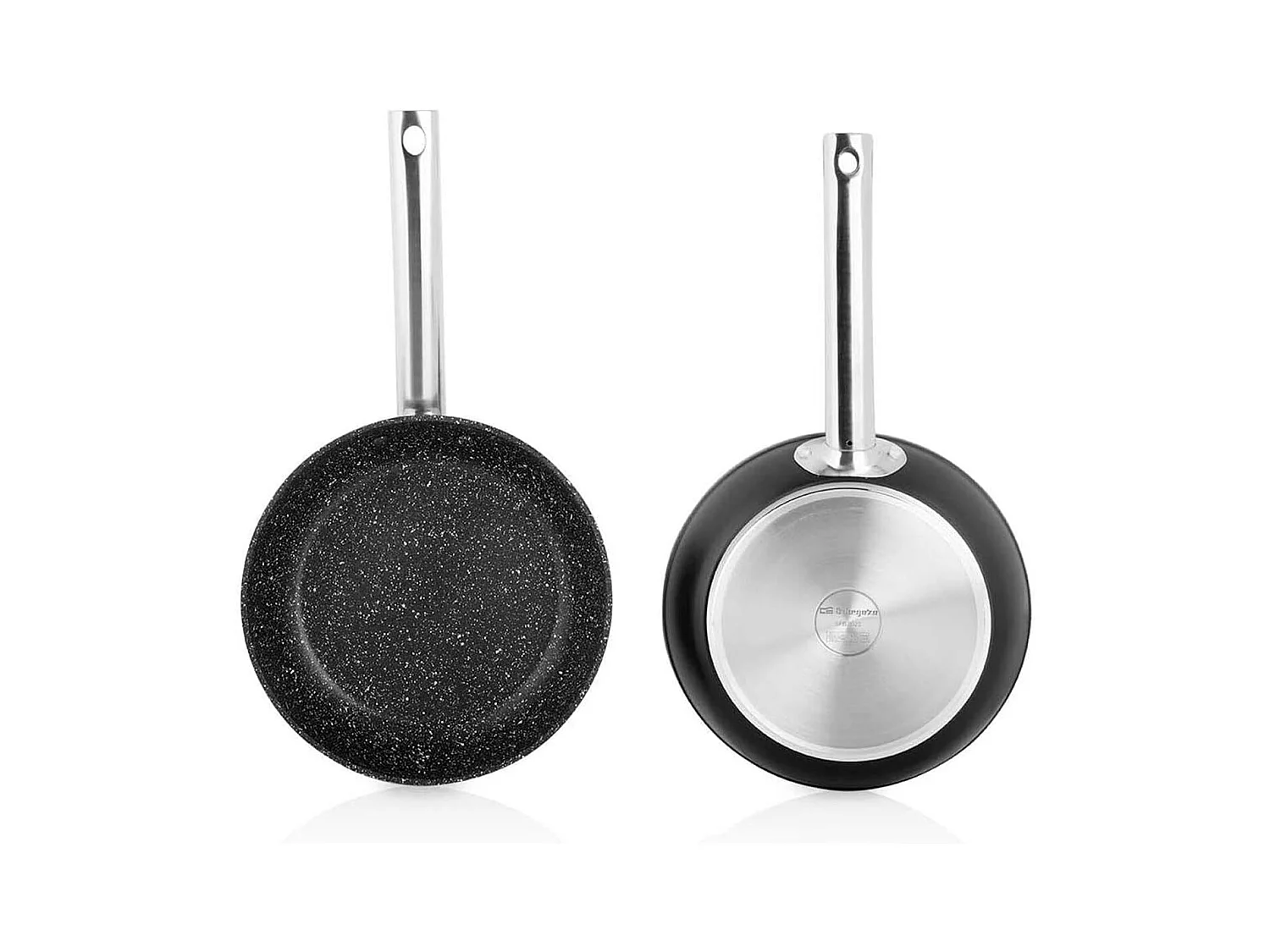 Sartén Orbegozo SFB 90 aluminio forjado fondo Full Induction negro 26 cm