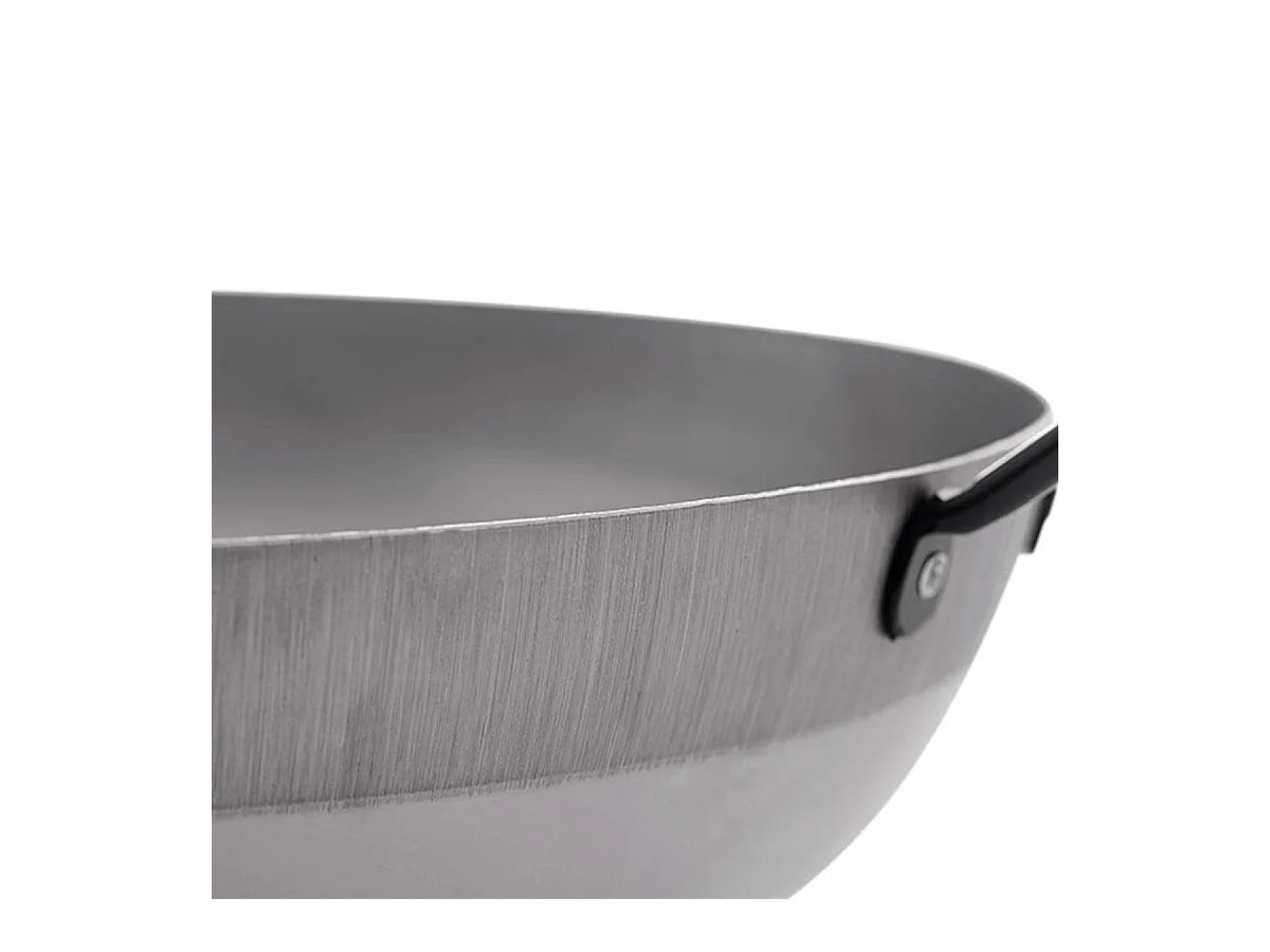 Sartén honda Vaello acero pulido especial arroces y calderetas inox Ø50 cm