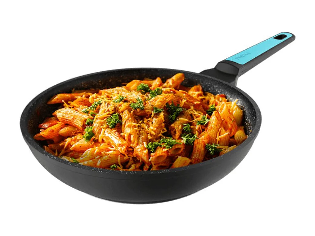 Sartén Cecotec Polka Platinum 20 Bucket Thunder aluminio forjado negro Ø20 cm