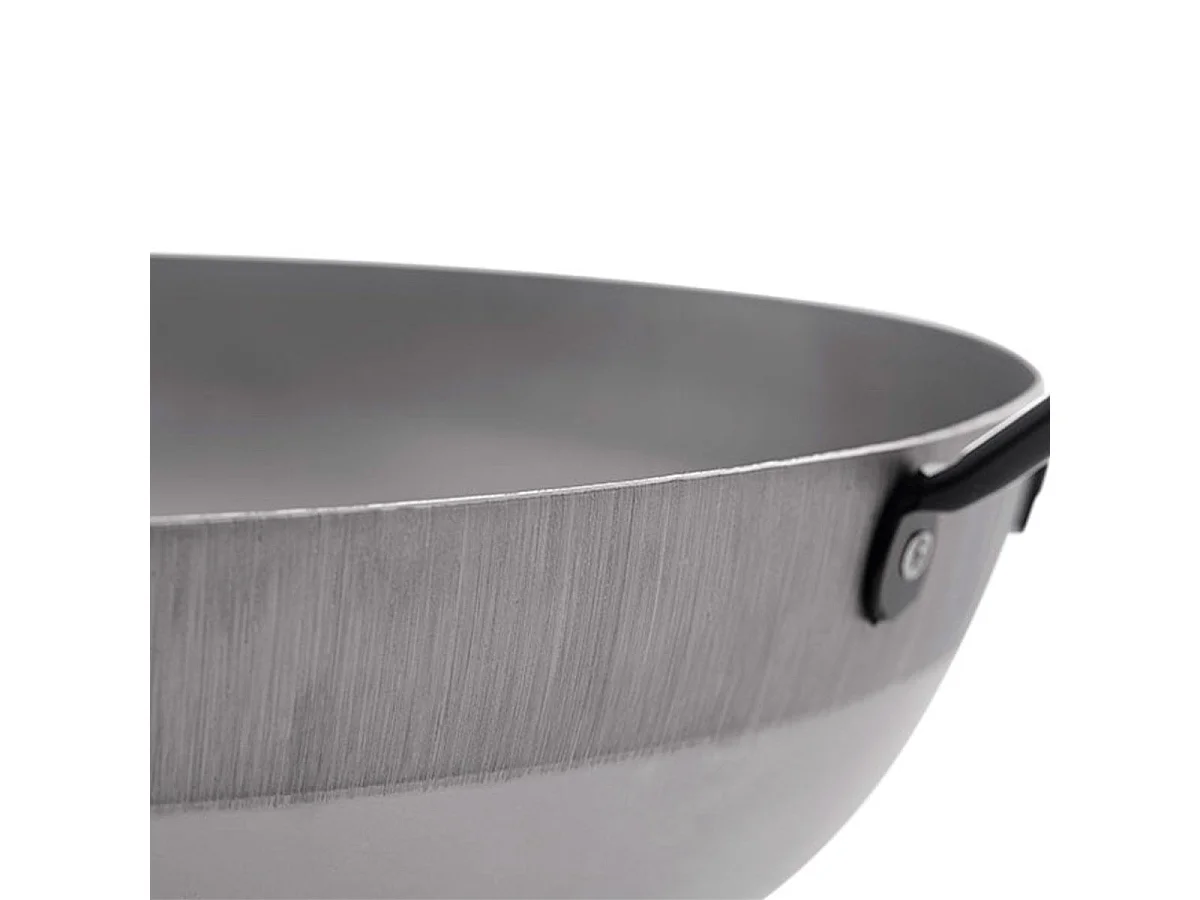 Sartén honda Vaello acero pulido especial arroces y calderetas inox Ø30 cm