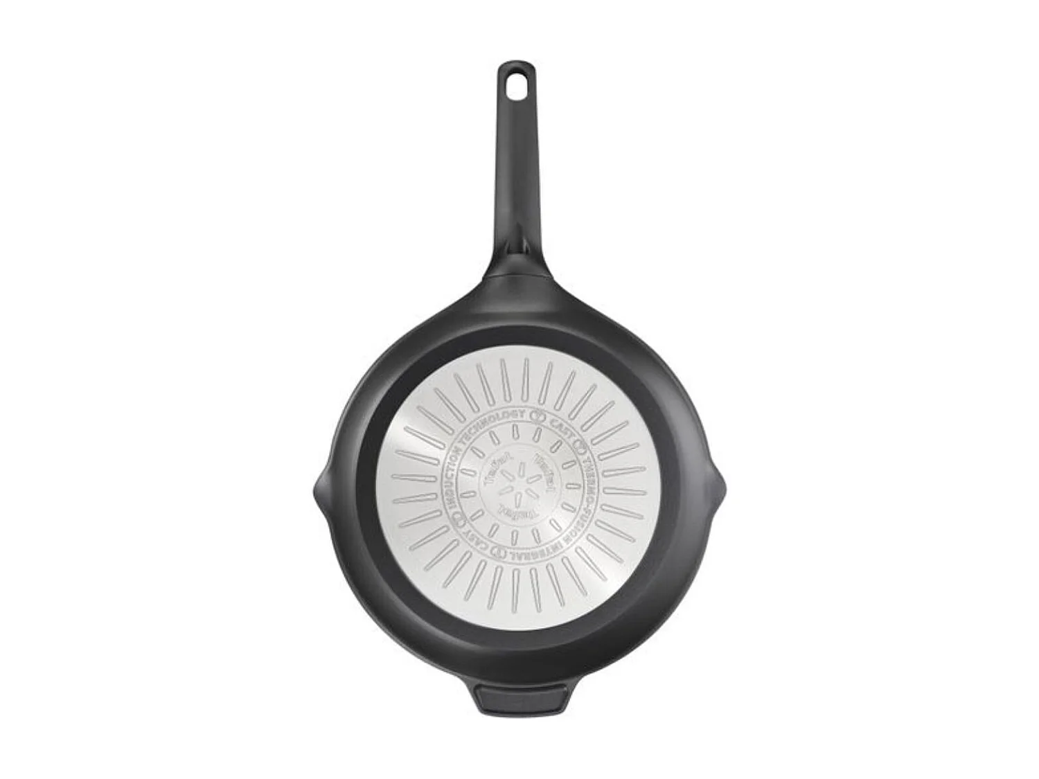 Sartén Tefal Robusto antiadherente aluminio fundido negro Ø22 cm