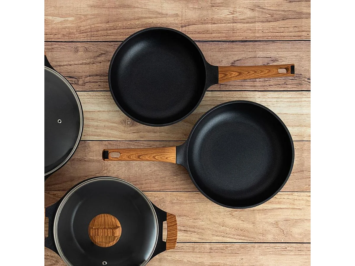 Sartén Karbon Quid aluminio fundido negro Ø20 cm