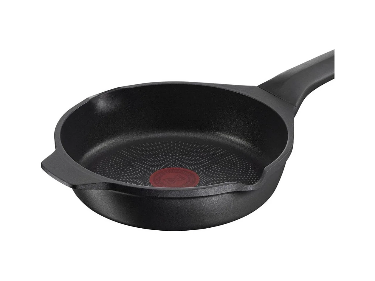 Sartén Tefal Robusto antiadherente aluminio fundido negro Ø24 cm
