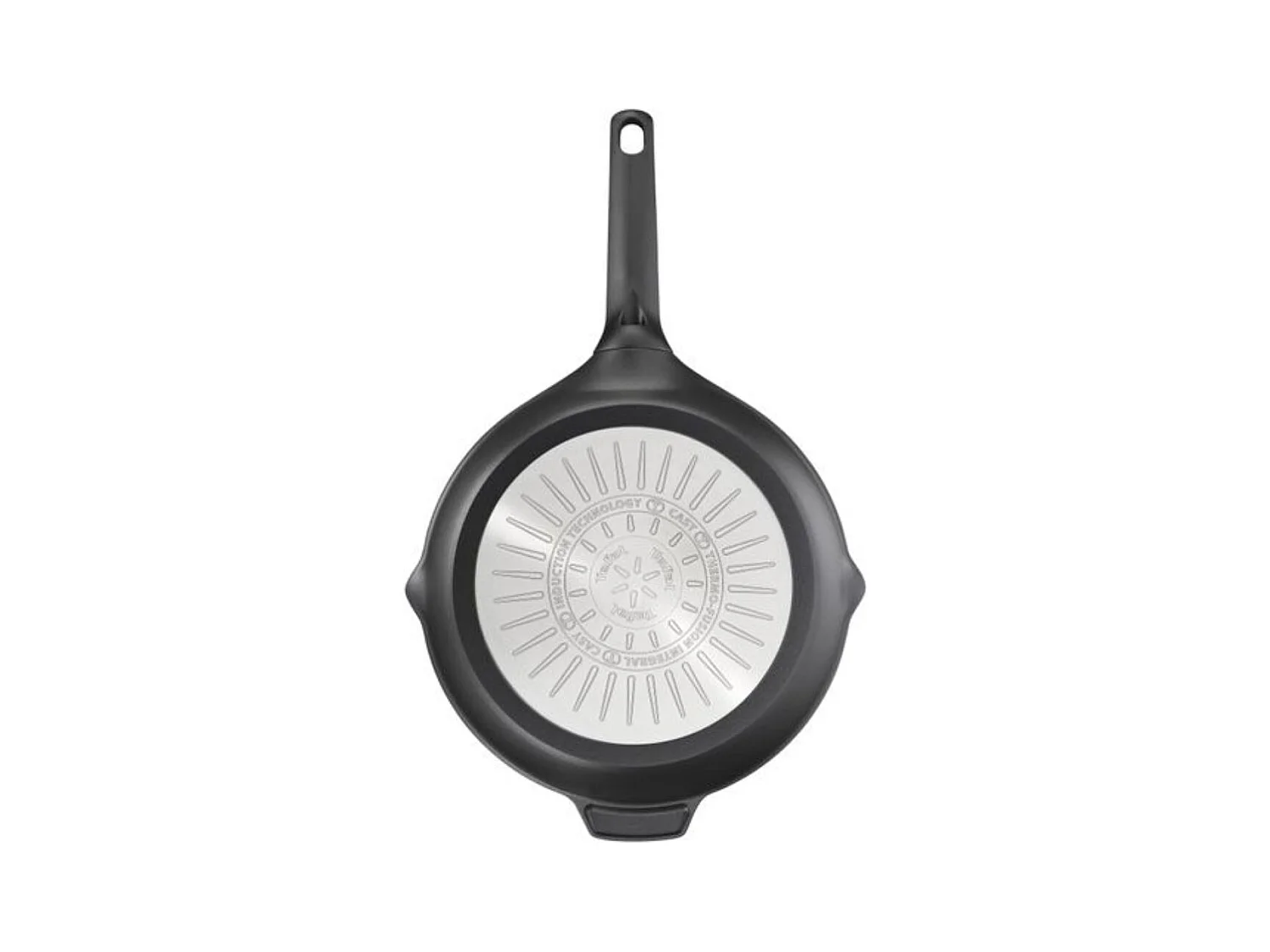 Sartén Tefal Robusto antiadherente aluminio fundido negro Ø24 cm