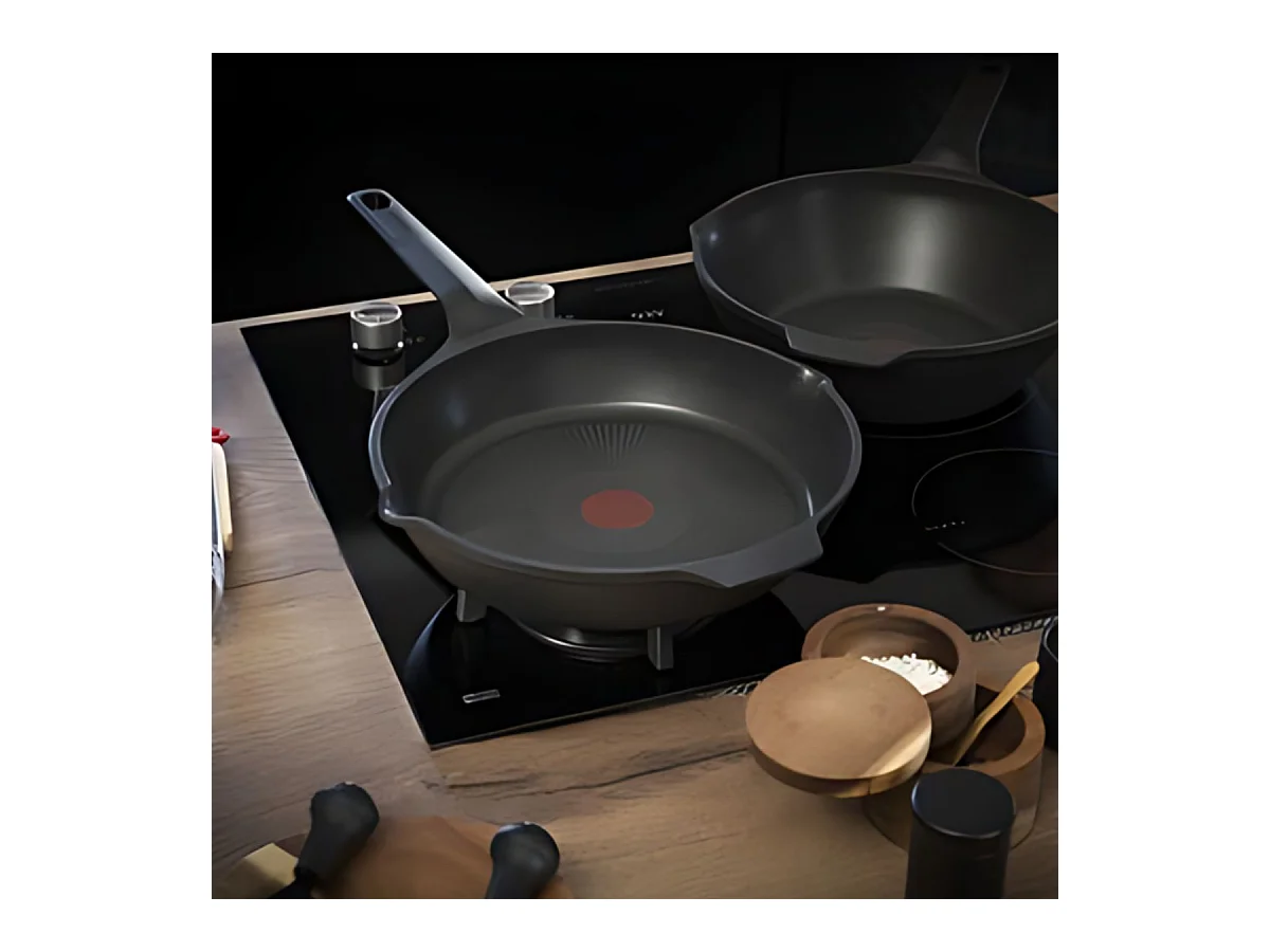 Sartén Tefal Robusto antiadherente aluminio fundido negro Ø24 cm