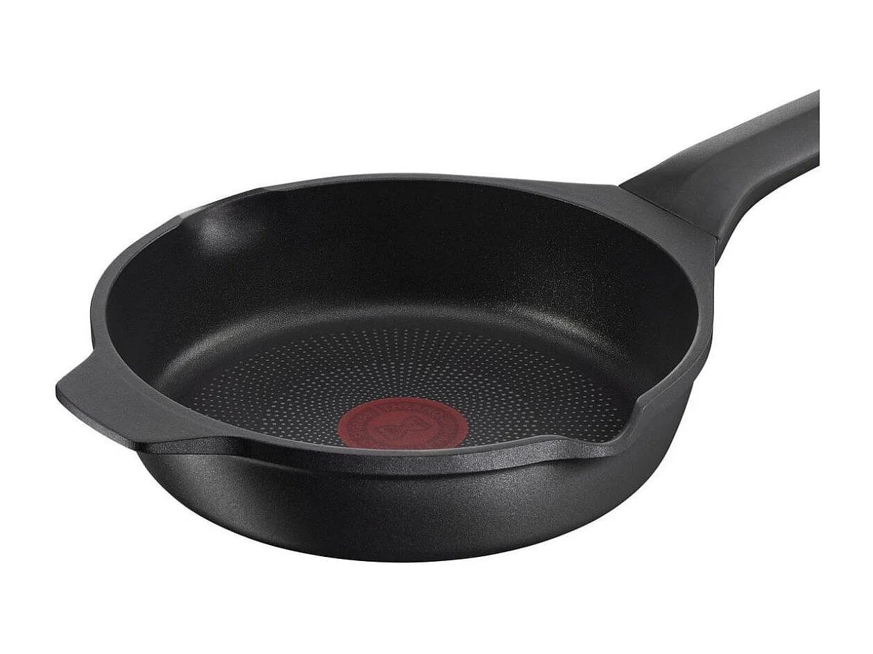 Sartén Tefal Robusto antiadherente aluminio fundido negro Ø24 cm