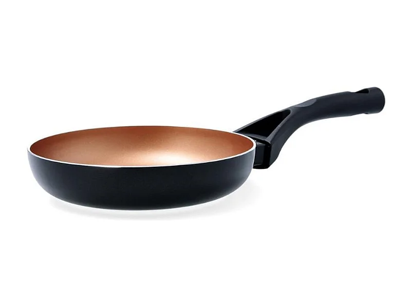 Sartén Action Pyrex aluminio prensado negro/cobre Ø22 cm