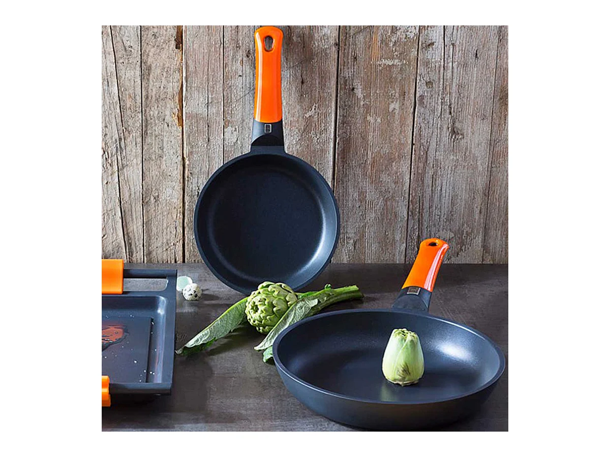 Sartén Efficient Orange Bra fondo Full Induction naranja/negro Ø20 cm