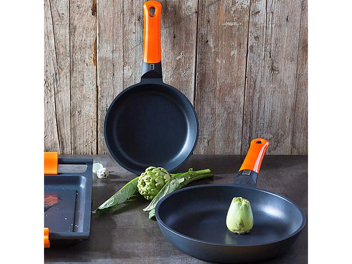 Sartén Efficient Orange Bra fondo Full Induction naranja/negro Ø20 cm