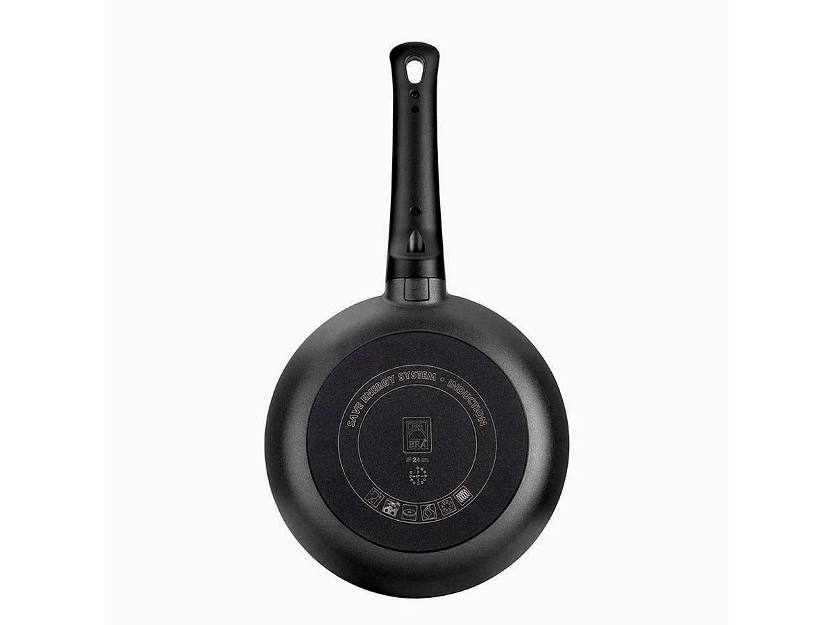 Sartén Efficient Orange Bra fondo Full Induction naranja/negro Ø20 cm