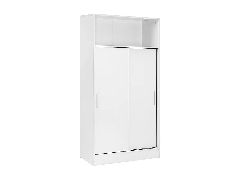 Armario Hogar 2 Puertas Correderas - 157X81X38 Blanco