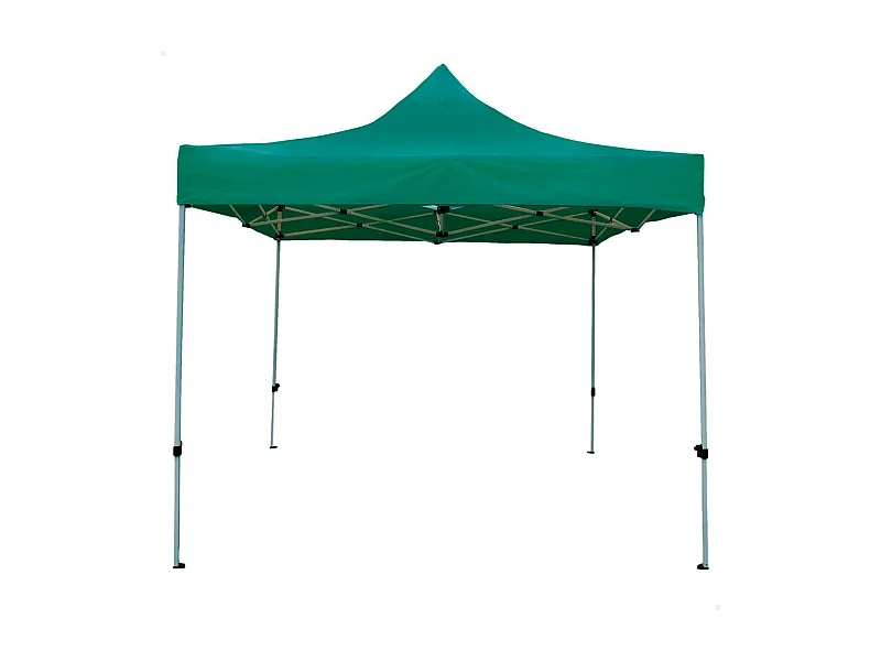 Carpa gazebo Aktive Garden plegable altura ajustable verde 220/320x300x300 cm