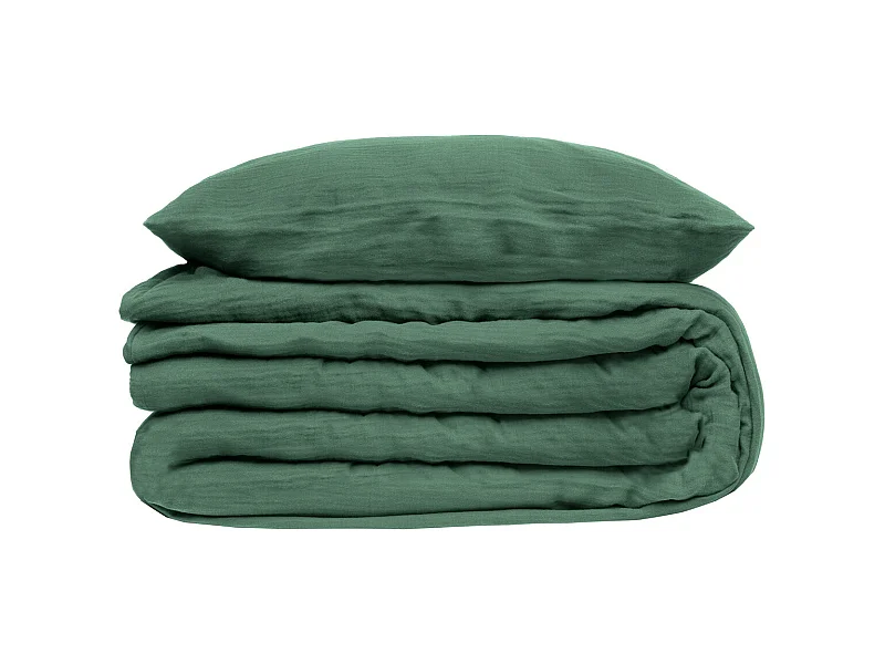 Bettbezug 240 x 220 cm aus doppellagiger Baumwollgaze 240 x 220 cm