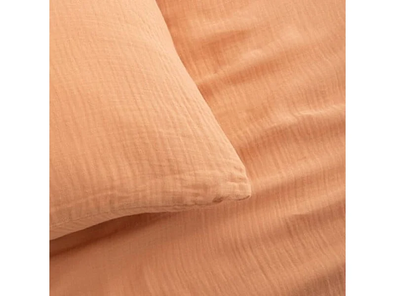 Dekbedovertrek katoen roze 150x200cm