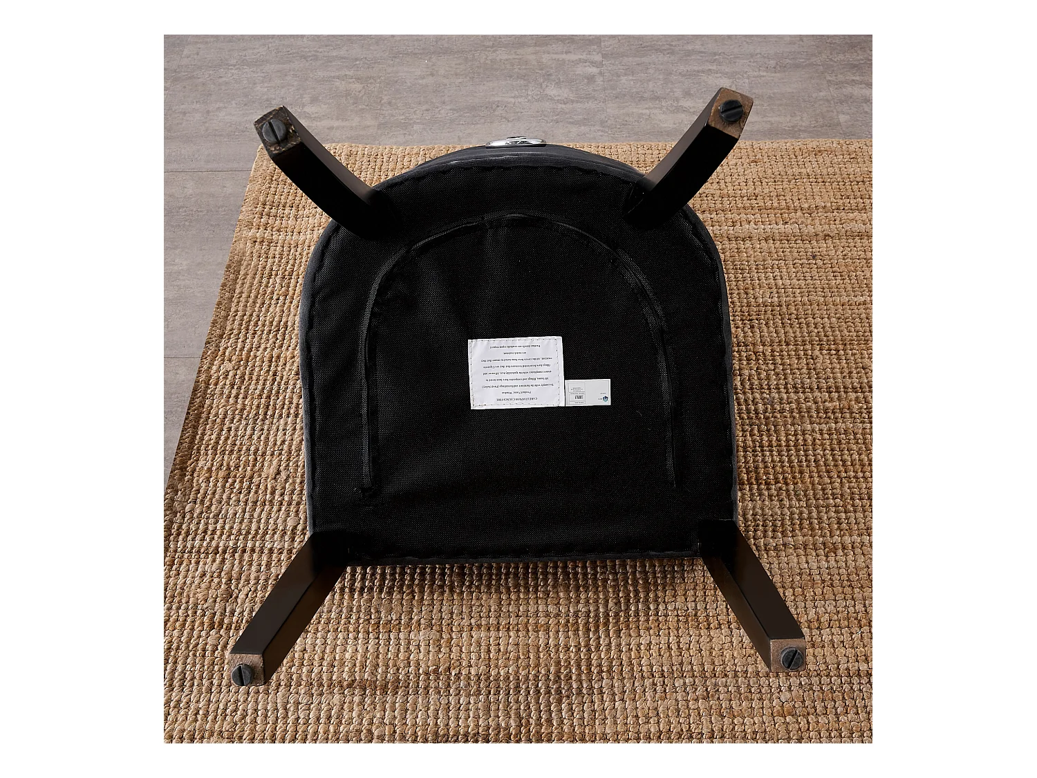 Ensemble de 2 chaises de salle à manger Windsor - Rembourrage en velours moelleux et pieds en bois solides - Parfait pour votre salle à manger et salon - Gris foncé