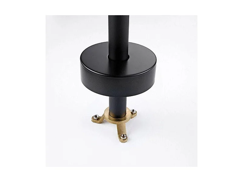 Robinet mitigeur baindouche sur pied CALGARY noir mat