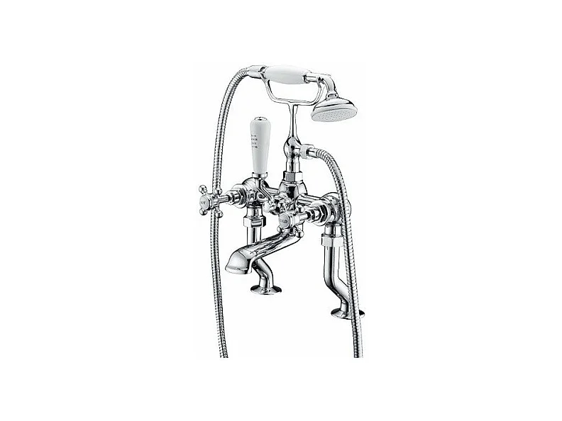 Robinet mélangeur baignoire rétro sur plage CANTERBURY