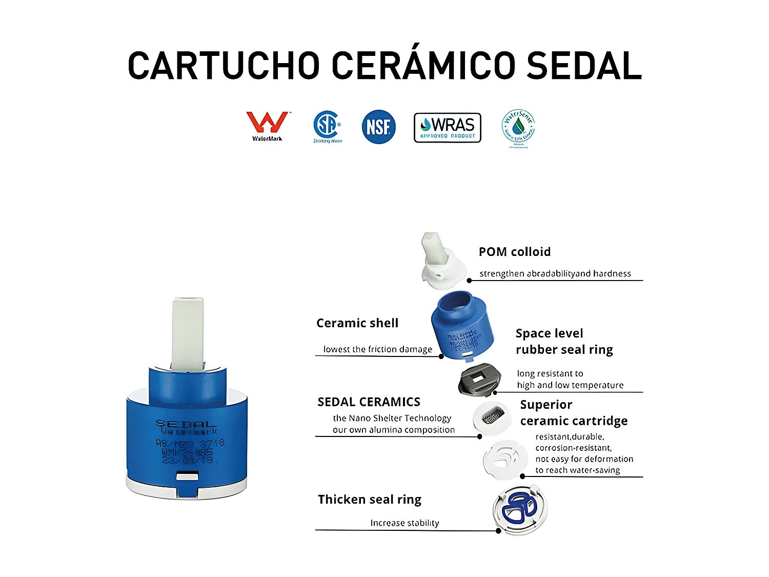 Grifo monomando NEGRO empotrado pared CARLOW para bañera exenta