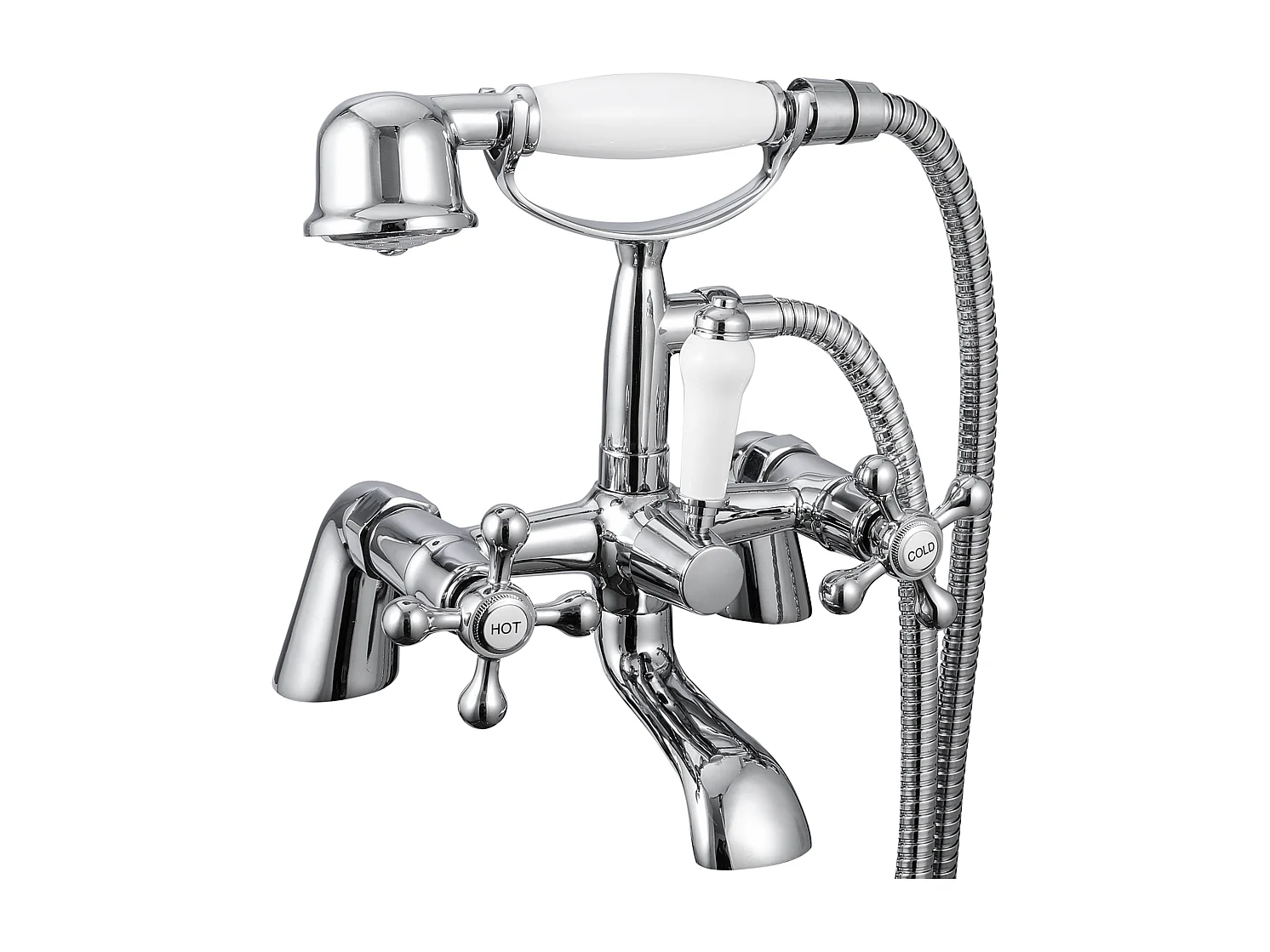 Robinet mélangeur baignoire rétro sur pieds VICTORIA