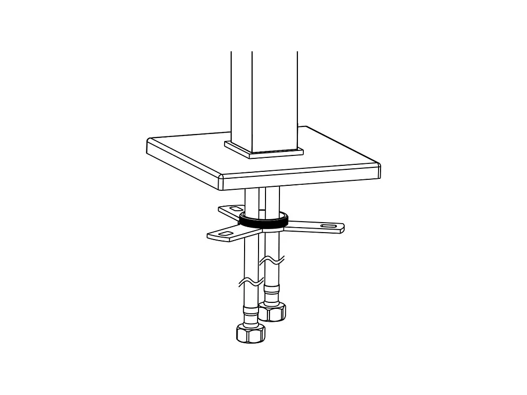 Grifo CASCADA monomando sobre SUELO baño/ducha TANO para bañera exenta Cromado
