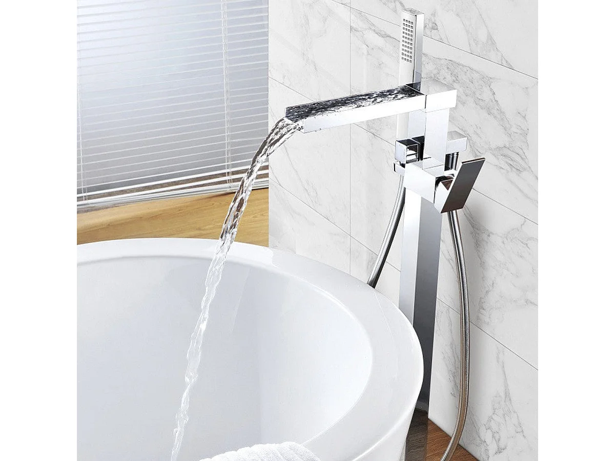 Robinet mitigeur baignoire cascade TANO sur pied