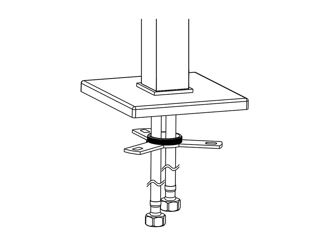 Grifo CASCADA monomando sobre SUELO baño/ducha TANO para bañera exenta Cromado