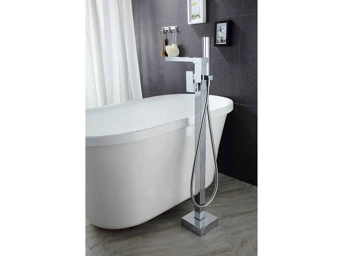 Robinet mitigeur baignoire cascade TANO sur pied