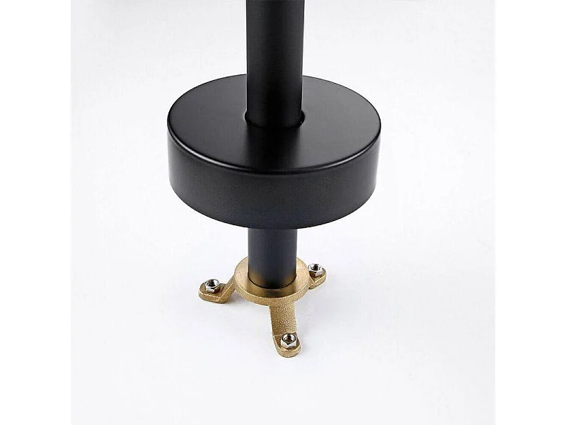 Robinet mitigeur baindouche sur pied DEBRIO or brossé