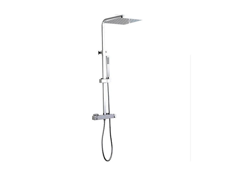 Colonne de douche thermostatique NILA 20 cm x 20 cm