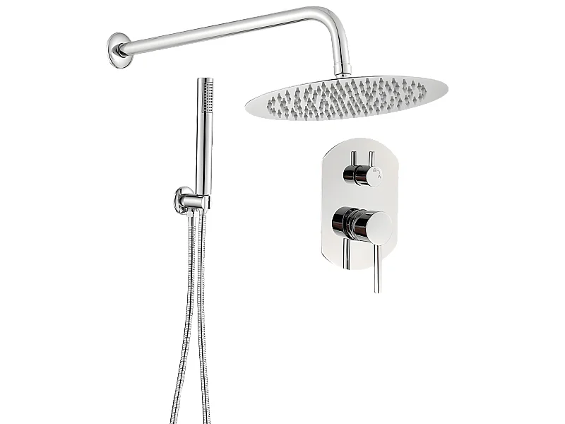 Kit de douche à encastrer NALA chromé