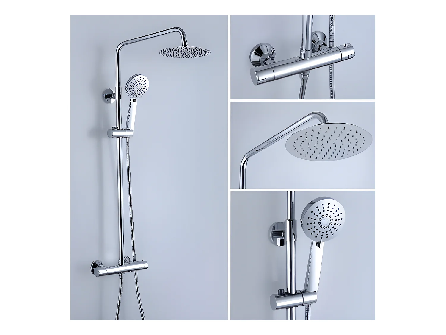 Colonne de douche thermostatique PONTI