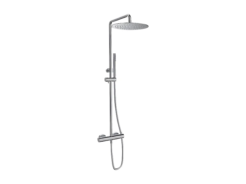 Colonne de douche thermostatique LOOP  Chrome