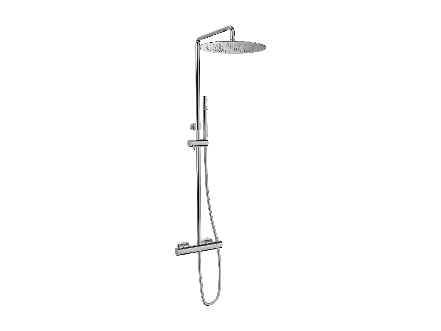 Colonne de douche thermostatique LOOP  Chrome