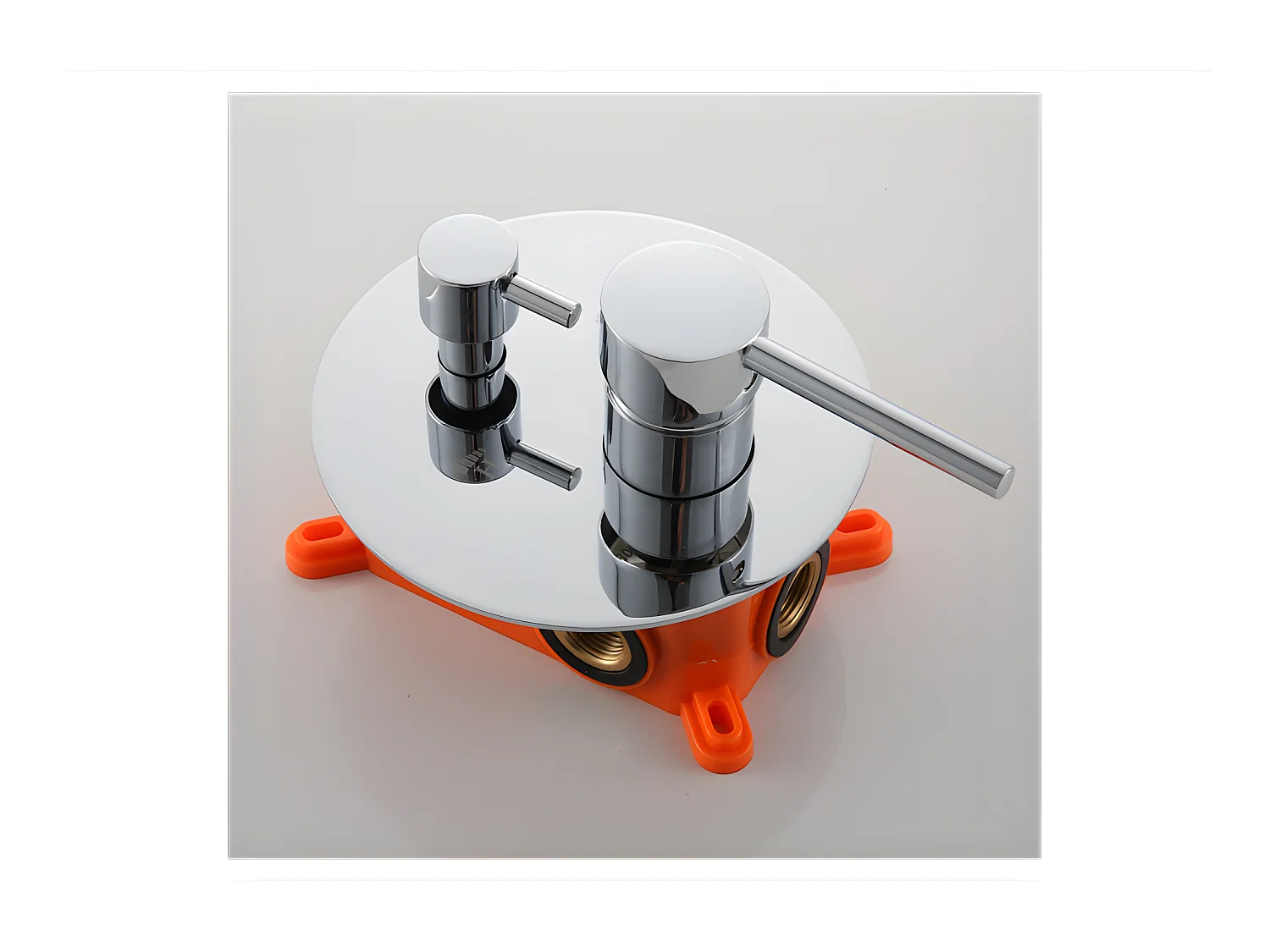 Kit de douche à encastrer LENA chromé