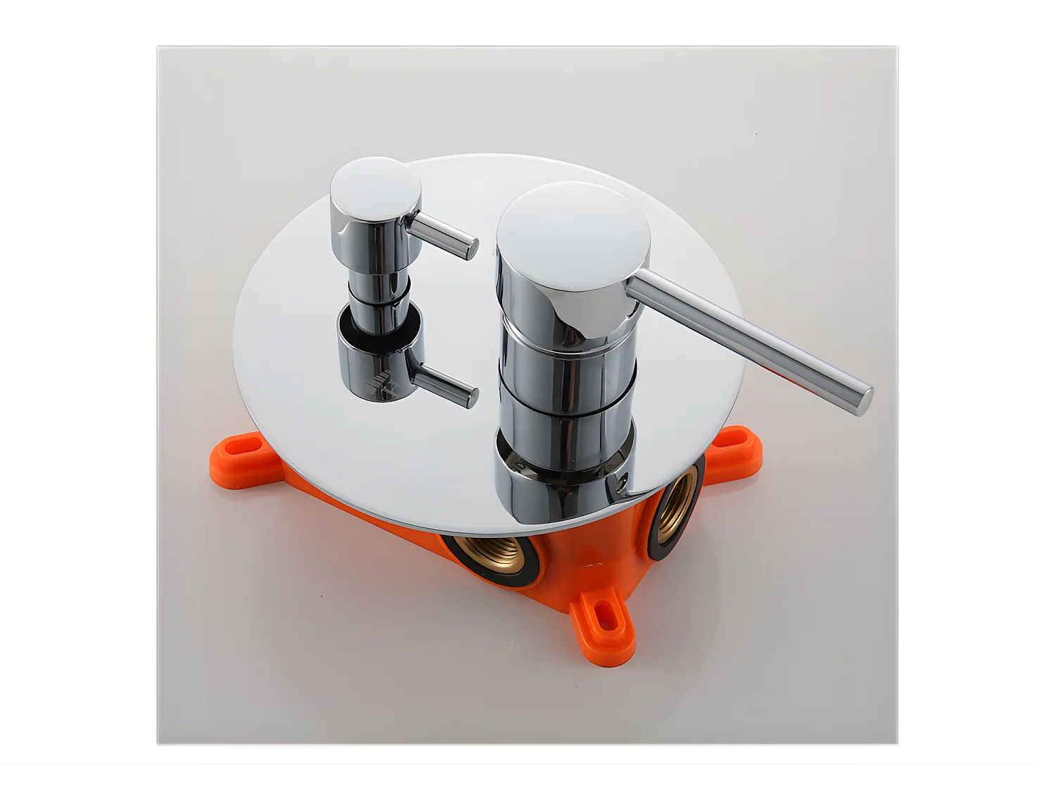 Kit de douche à encastrer LENA chromé