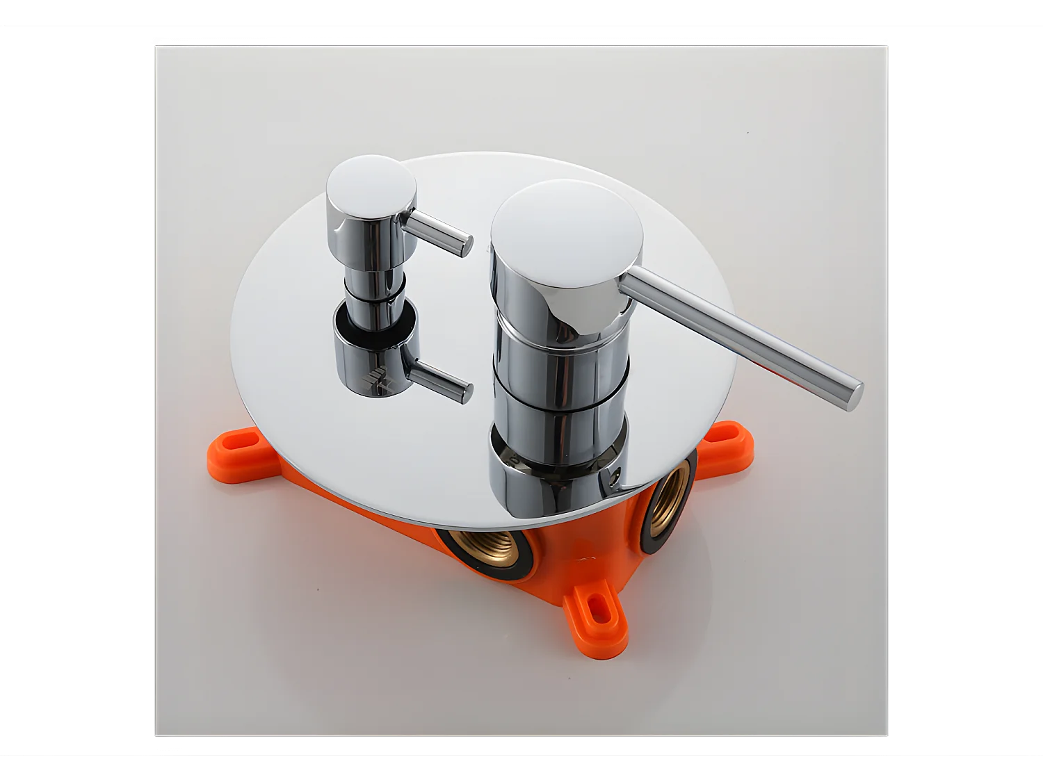 Kit de douche à encastrer LENA chromé