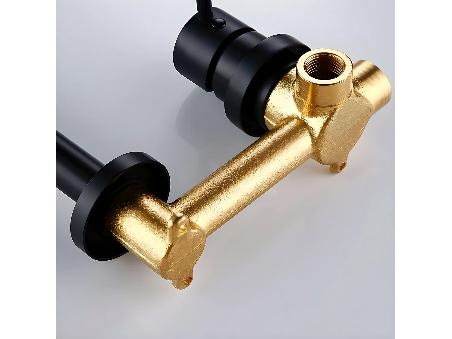 Grifo monomando lavabo empotrado KAVALA acero cepillado