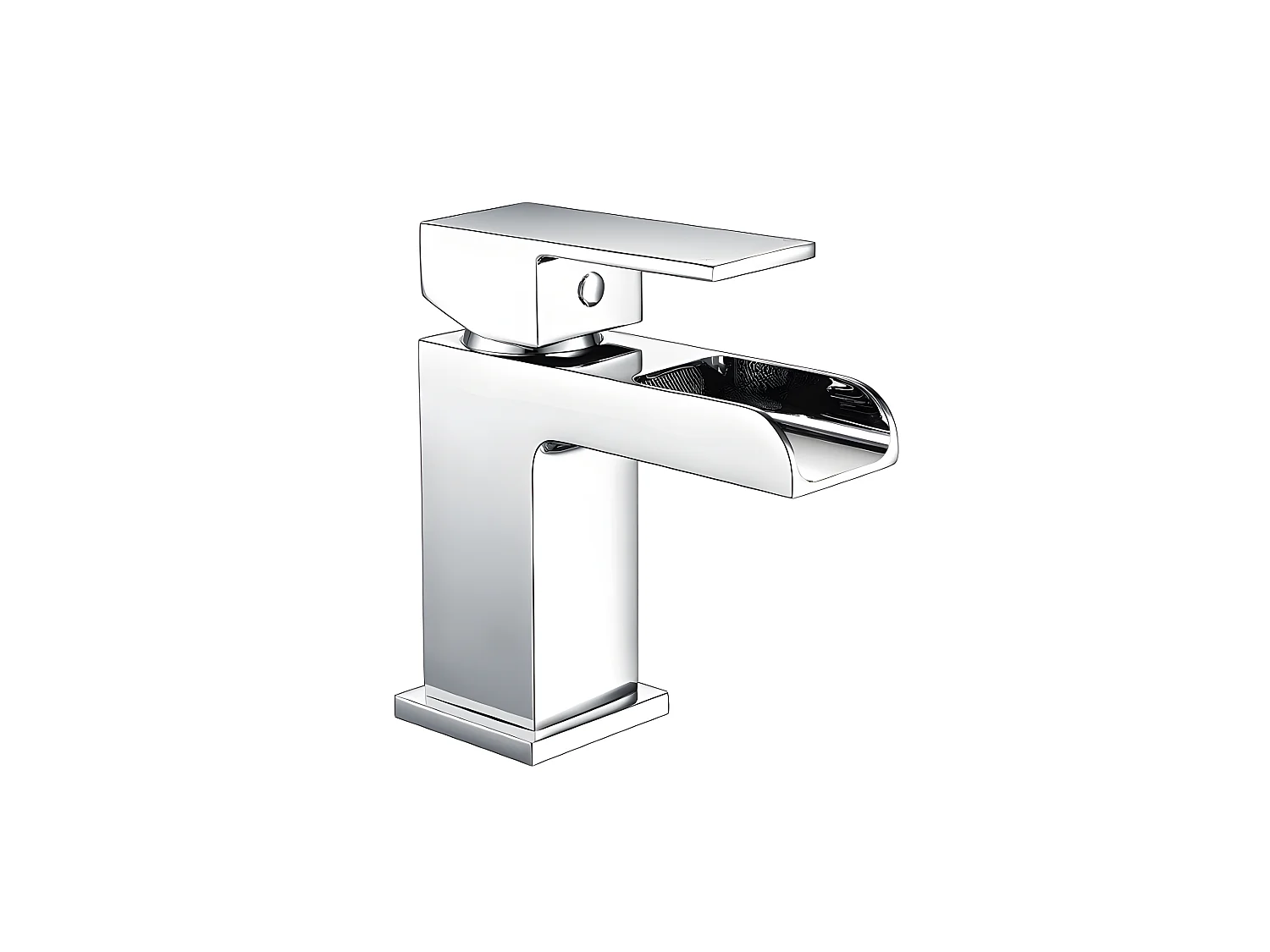 Grifo monomando para lavabo cascada TANO Cromado